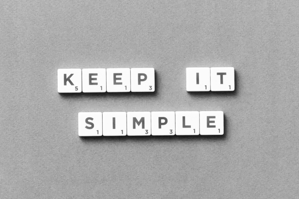 Keep It Simple Scrabble Letters
